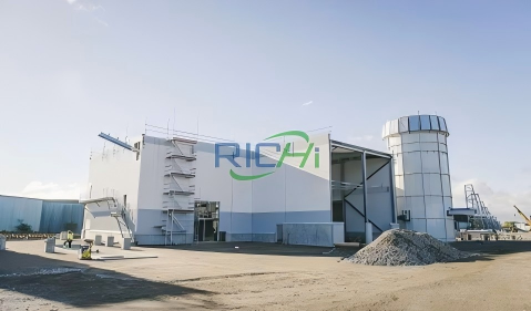 Línea de producción de pellets de biomasa de 2,5 TH de Australia