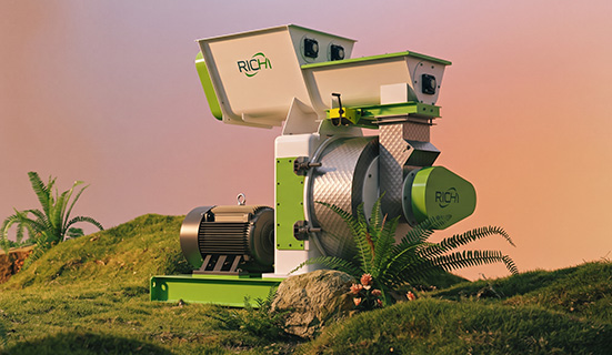 FZLH Series Organic Fertilizer Pellet Mill produced by RICHI