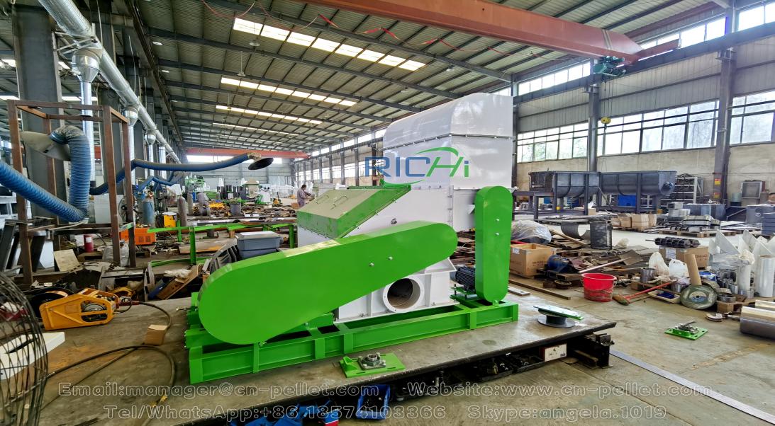 Forage series crusher in auxiliary equipment web