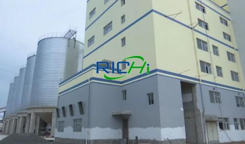 Large Poultry Feed Factory in Saudi Arabia