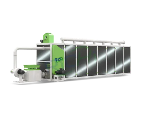 Mesh Belt Dryer layout diagram