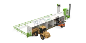 organic fertilizer Dosing system layout diagram