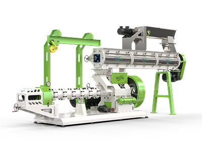 Single screw extruder flatlying image