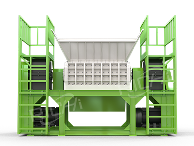 Twin Shaft Shredder flatlying image