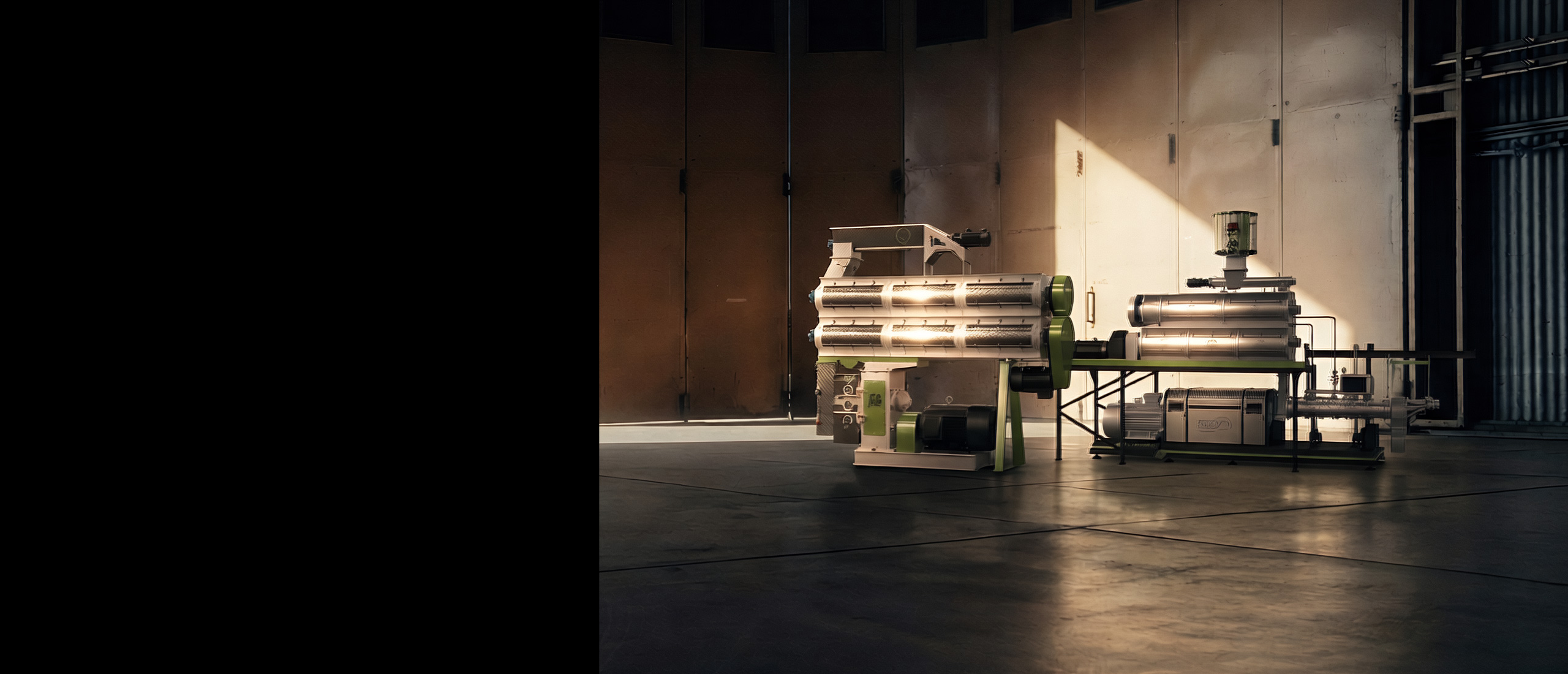 feed pellet machine with multilayer modulator