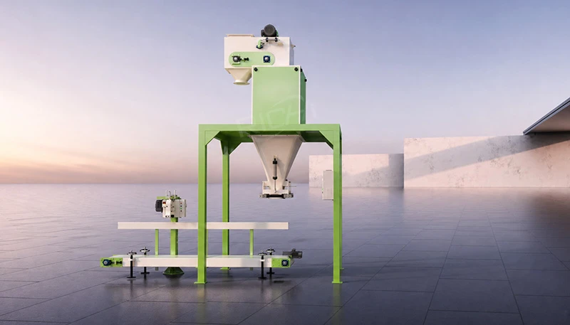 packing Equipment in auxiliary web