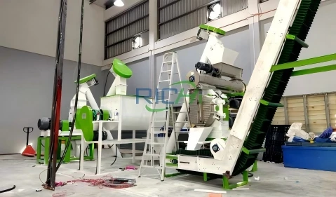 3 tons animal feed factory project in Pakistan