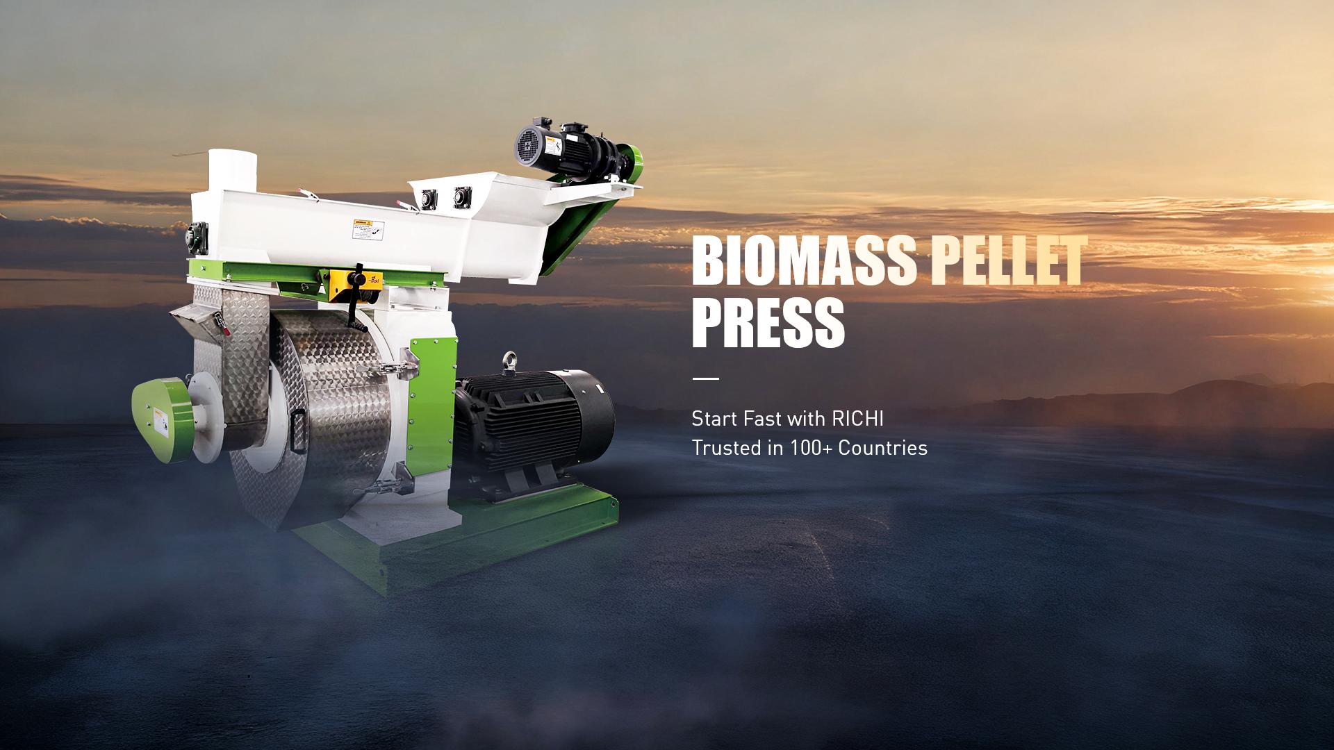 Biomass Pellet Machine cover in biomass pellet mill web