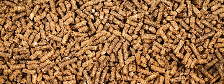 Cooled Finished Pellet Production in counterflow web