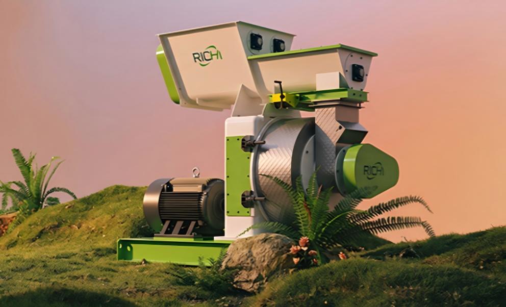 FZLH Series Organic Fertilizer Pellet Mill produced by RICHI in about web