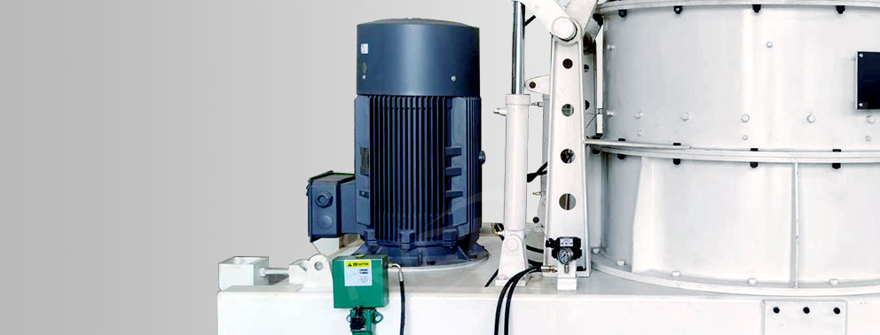 Transmission system of Ultrafine Pulverizer