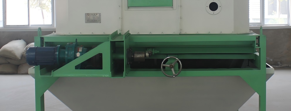 air circulation system in counterflow pellet cooler web