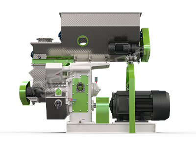 biomass pellet machine flatlying machine