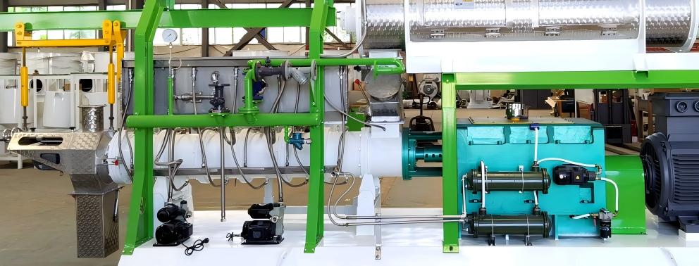 sistema de extrusión en banda flotante