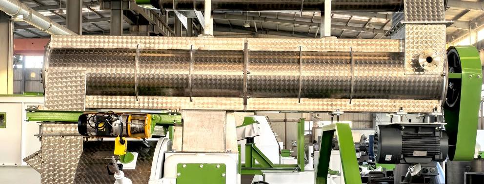 Steam Conditioner in straw pellet mill page