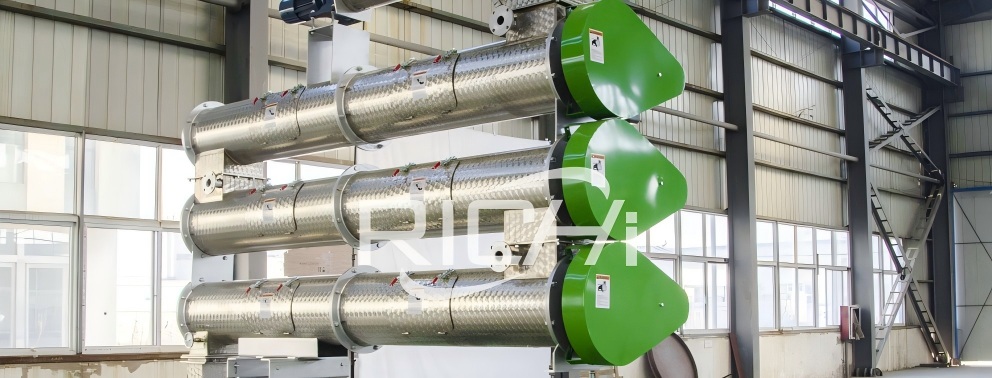 multi-layer conditioning system of shrimp feed mill