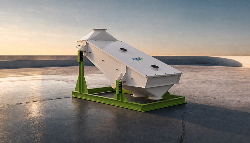 Vibrating Screening in straw pellet mill page